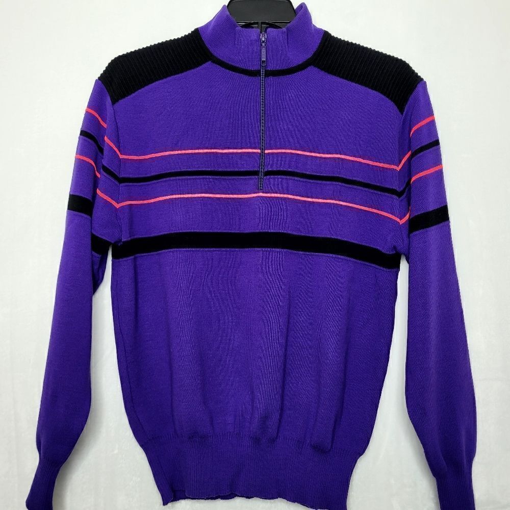 Vintage 70s 80s Meister Wool Blend Sweater Size Large